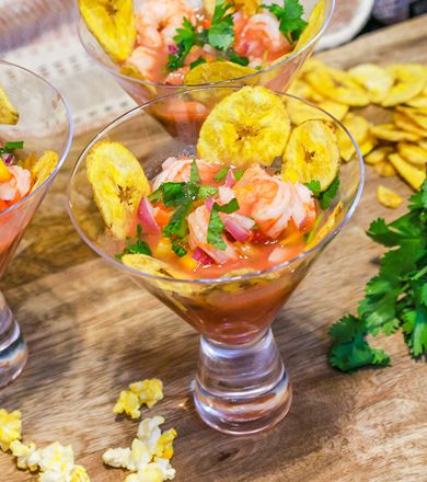 Ceviche de camarón