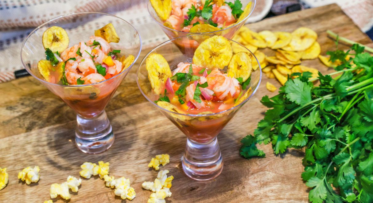 Ceviche de camarón